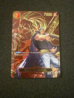 Benn Beckman SP OP13 OP09-009 Carrying On His Will English - One Piece English - Image 1