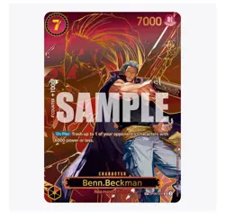 Benn Beckman SP OP13 OP09-009 Carrying On His Will English - One Piece English - Image 1