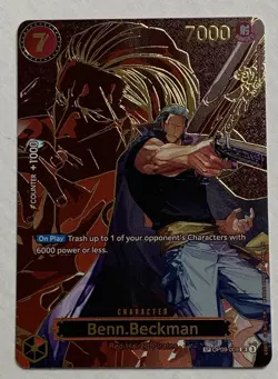 Benn.Beckman SP OP13 OP09-009 Carrying On His Will English One Piece TCG - Image 1