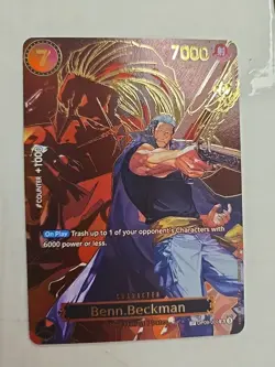 Benn Beckman SP OP13 OP09-009 Carrying On His Will English - One Piece English - Image 1