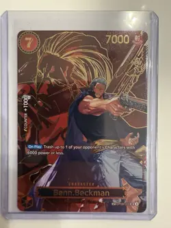 Benn Beckman SP OP13 OP09-009 Carrying On His Will English - One Piece English - Image 1
