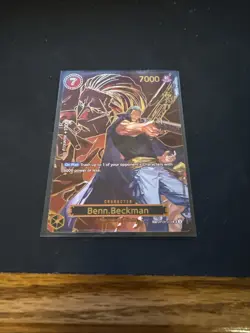 Benn. Beckman (SP OP13) Op09-009 Carrying On His Will English One Piece TCG - Image 2