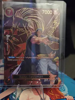 Benn.Beckman OP09-009 Foil SP (Alternate Art) OP13 Carrying on His Will NM - Image 1