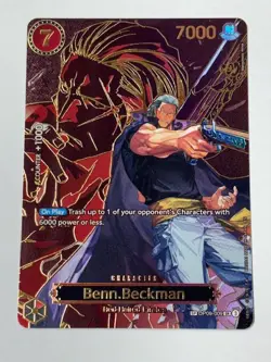 Benn. Beckman (SP OP13) Op09-009 Carrying On His Will English One Piece TCG - Image 1