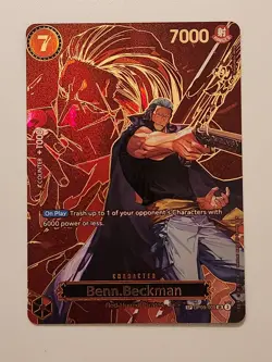 Benn. Beckman (SP OP13) Op09-009 Carrying On His Will English One Piece TCG - Image 1