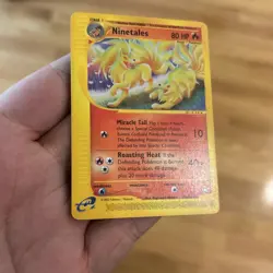 Pokemon TCG Ninetales Aquapolis 25/147 Regular 1st Edition Rare Non Holo Vintage - Image 5