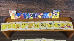 Vtg Pocket Monsters Pokemon Poker Deck of 54 cards See Pics 🔥 - Image 3