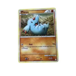 Phanpy 77/123 Rare Holo Pokemon Card HeartGold SoulSilver HGSS Nintendo MP/LP - Image 1