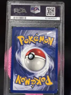 1999 POKEMON JUNGLE #4 JOLTEON-HOLO PSA 7 - Image 2