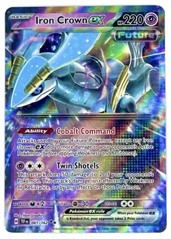 Pokemon TCG - Iron Crown ex #081/162 - Temporal Forces - NM - Image 1