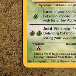 Pokemon TCG Victreebel Holo 14/64 Jungle Set Card MP Condition - Image 2