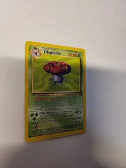 Vileplume 31/64 Regular NON Holo Jungle Set Pokemon Card WOTC LP - Image 4