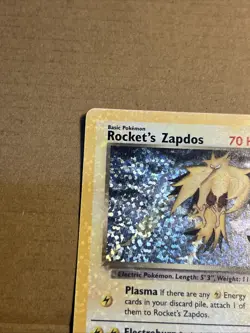 Pokemon TCG Rockets Zapdos Holo Card 15/132 Classic Collection Celebrations NM - Image 5