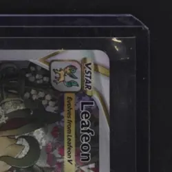 2023 POKEMON SWORD SHIELD CROWN ZENITH #GG35/GG70 LEAFEON VSTAR GALARIAN GALLERY - Image 5