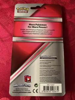 Pokemon 2019 Sun and Moon/ TeamUp Blister 2 Mini Booster Packs with Coin - Image 3