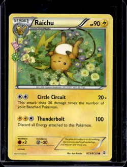 2016 Pokemon Generations Raichu #RC9/RC32 - Image 1