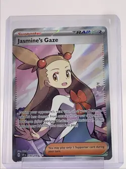 JASMINE'S GAZE 2024 POKEMON SURGING SPARKS ULTRA RARE 223/191 Q2765 - Image 1
