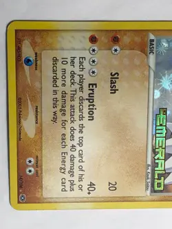 Pokemon TCG Groudon 14/106 EX Emerald Holo Stamped LP - Image 2