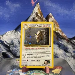 Giovanni's Persian - 8/132 Pokemon Gym Challenge - Holo ✨ - Image 1