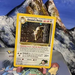 Giovanni's Persian - 8/132 Pokemon Gym Challenge - Holo ✨ - Image 2