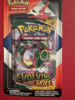 Pokemon TCG EVOLVING SKIES & CHILLING REIGN 2-Pack Booster Packs Latias Pin - Image 2