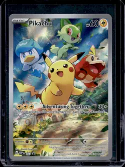 2023-25 Pokemon SV Black Star Promos SVP EN Pikachu #027 - Image 1