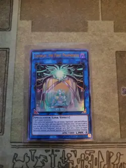 YUGIOH CROWLEY THE FIRST PROPHESEER DUPO-EN028 ULTRA 1ST ED NM - Image 1