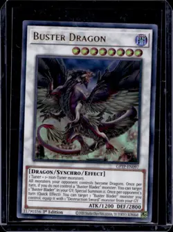 2029 Yu-Gi-Oh! Buster Dragon 1st Edition #GFTP-EN097 - Image 1