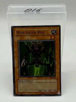 Man-Eater Bug - LOB-108 - Super Rare - Unlimited - Yugioh - Image 1