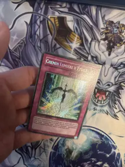 (HE) Yugioh Starlight Road DPCT-FR004 Limited Edition Secret Rare French LP (1) - Image 4