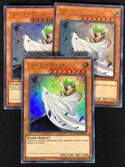 Yugioh Vanity's Ruler DUOV-EN061 1ST ULTRA x3 (NM) - Image 1