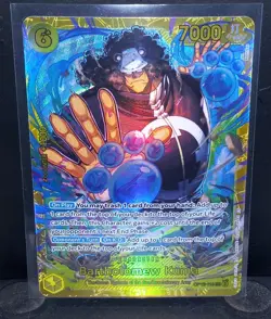 One Piece CCG Bartholomew Kuma OP12-119 Secret Rare Legacy of the Master - Image 1