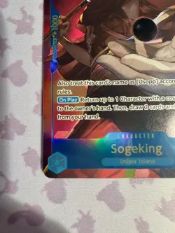 One Piece TCG: Sogeking (Alternate Art) OP03-122 Pillars of Strength Foil Rare - Image 4