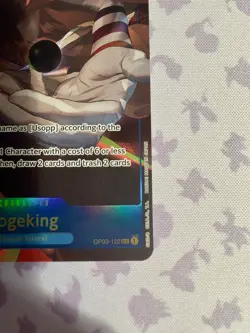 One Piece TCG: Sogeking (Alternate Art) OP03-122 Pillars of Strength Foil Rare - Image 5