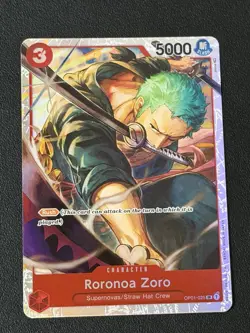 Roronoa Zoro - OP01-025 Ultra Deck: The Three Captains One Piece - Image 1