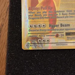 Pokemon Dragonite EX Full Art Ultra Rare Card 106/108 Evolutions XY NM - Image 5