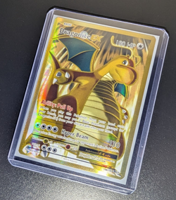 Dragonite EX (Full Art) 106/108 Evolutions Holo Pokemon Card - NM - Image 1
