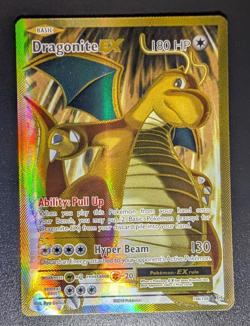 Dragonite EX (Full Art) 106/108 Evolutions Holo Pokemon Card - NM - Image 2