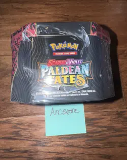Pokemon TCG: SV Paldean Fates Tin (Shiny Charizard ex) Sealed - 4 Booster Packs - Image 3