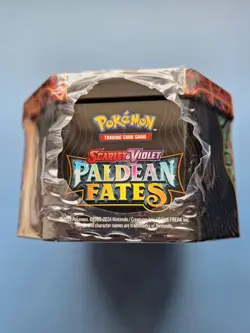 Pokemon TCG Scarlet & Violet Paldean Fates Shiny Charizard EX Tin Sealed - Image 4