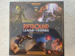 Riftbound League Of Legends Trading Card Game Proving Grounds New Factory Sealed - Image 1