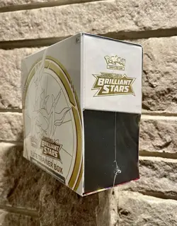 Pokemon TCG Sword & Shield Brilliant Stars ETB Elite Trainer Box FACTORY SEALED - Image 2