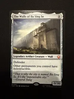 MTG The Walls of Ba Sing Se (261) | NM | Avatar: The Last Airbender - Image 1