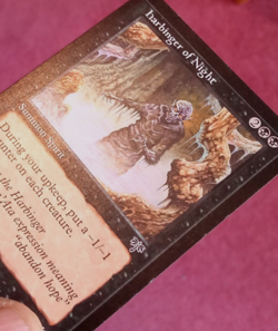 Harbinger of Night - Mirage Played- x1 MTG Magic the Gathering Card - Image 3