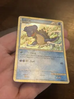 Pokemon Lapras HGSS14 Holo Promo – HGSS Black Star Old School 2010 Foil OG Card - Image 5