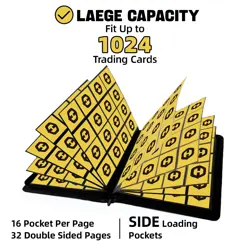 Premium 1000+ Pockets Card Binder, Trading Card Binder, Card Collection Binde... - Image 3