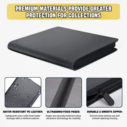 Premium 1000+ Pockets Card Binder, Trading Card Binder, Card Collection Binde... - Image 5