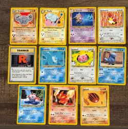 Pokemon Cards - Neo Revelation - 11 Cards in GREAT Condition - Trading Card Game - Image 1
