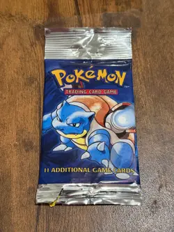 *OPEN* Pokemon Cards - Base Set - 1 Pack with 11 Cards - Trading Card Game - Image 1