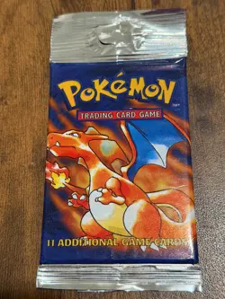 *OPEN* Pokemon Cards - Base Set - 1 Pack with 11 Cards - Trading Card Game - Image 1